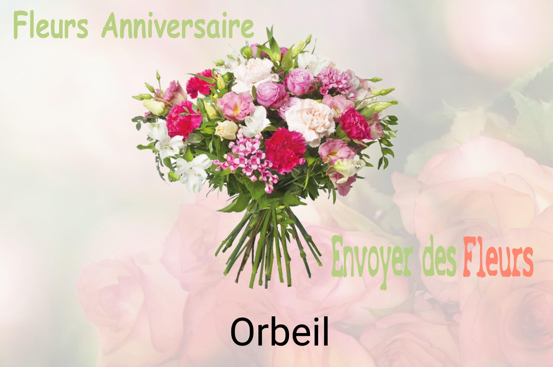 Bouquet de fleurs d’anniversaire livré à Orbeil