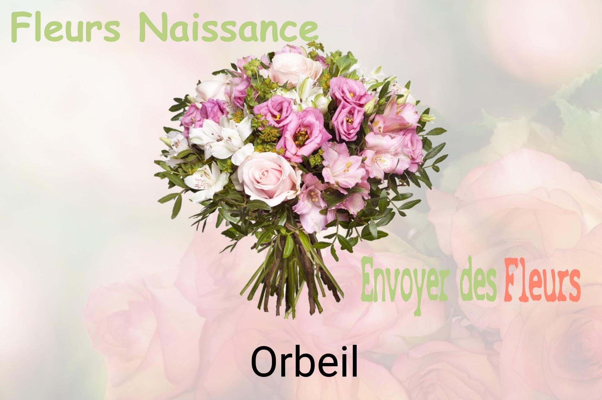 Bouquet de fleurs de naissance livré à Orbeil